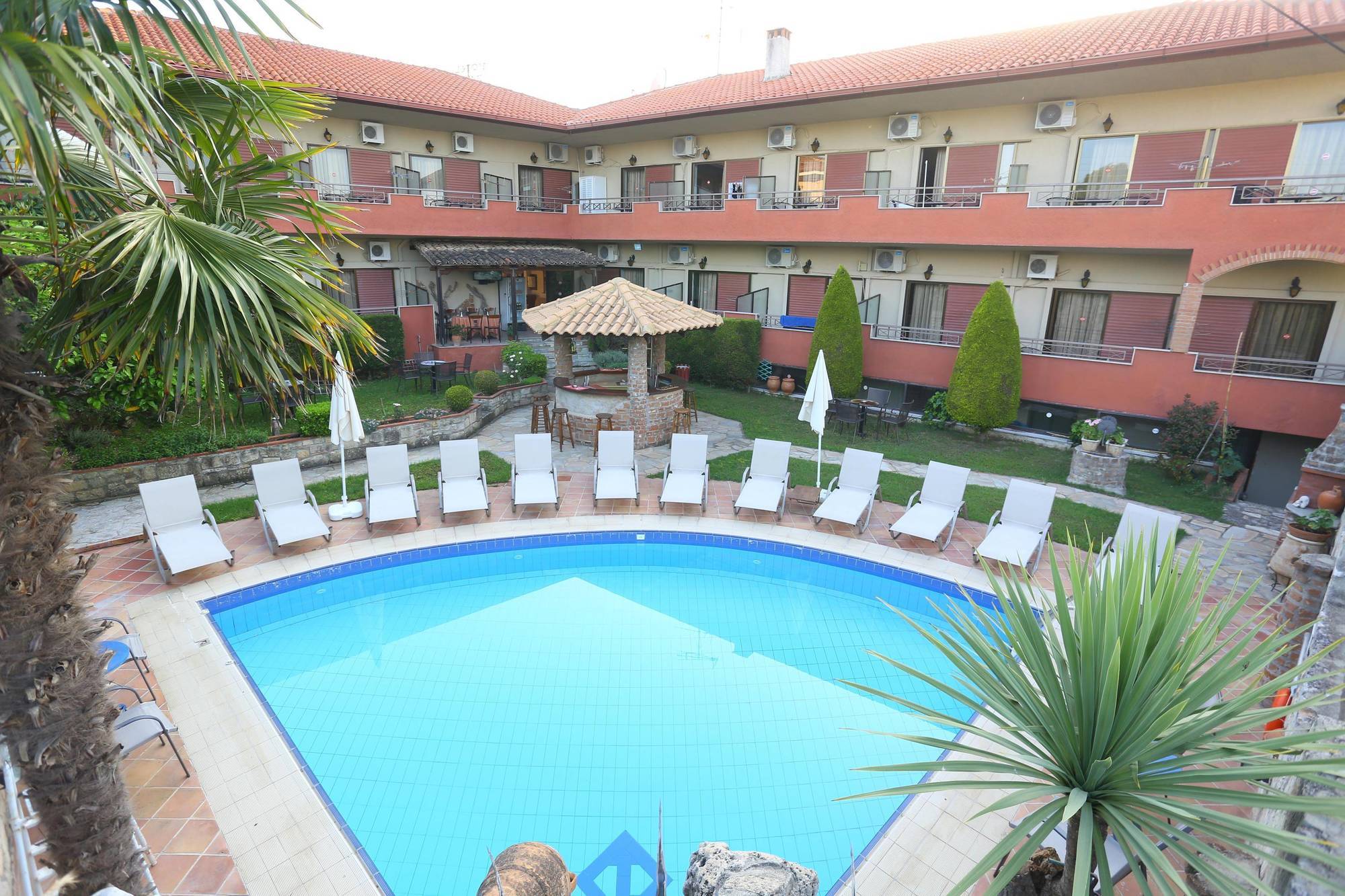Hotel Zeus Afytos Eksteriør billede